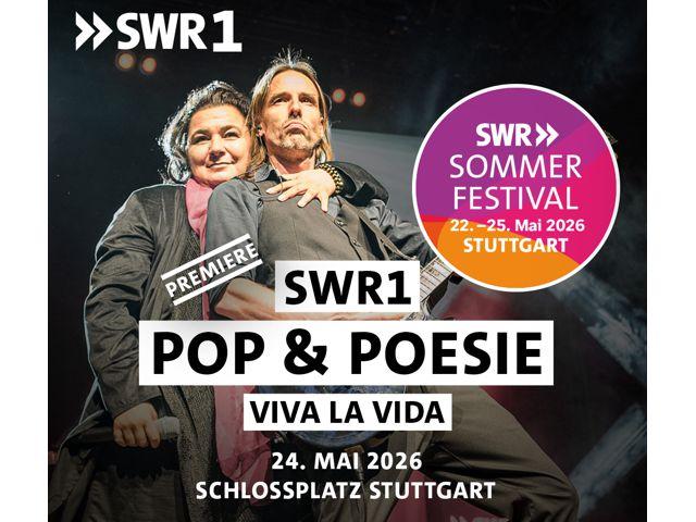 SWR1 Pop & Poesie in Concert - Premiere "Viva la Vida"