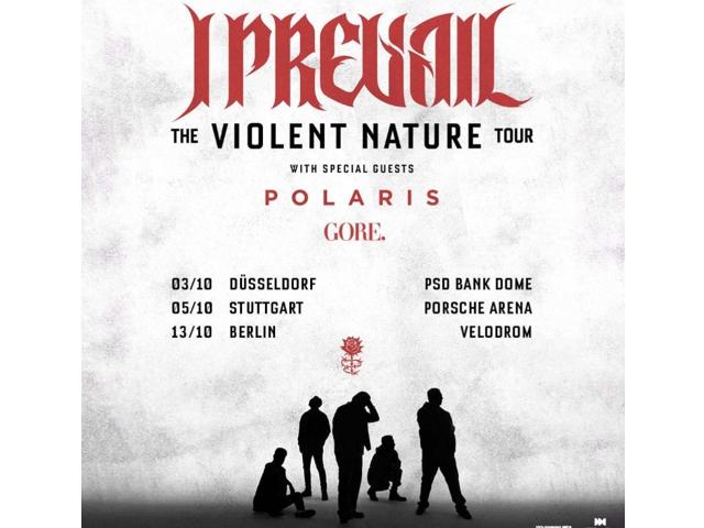 I Prevail - The Violent Nature Tour