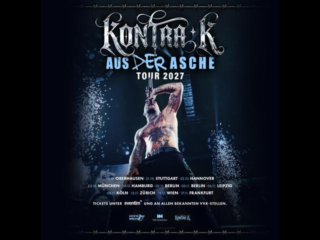 Kontra K - AUS DER ASCHE TOUR 2027